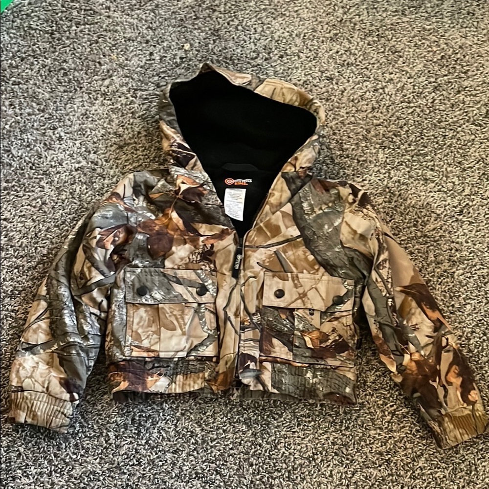 Outfitters Ridge Boys Outdoor Camouflage Warm Jacket/Coat